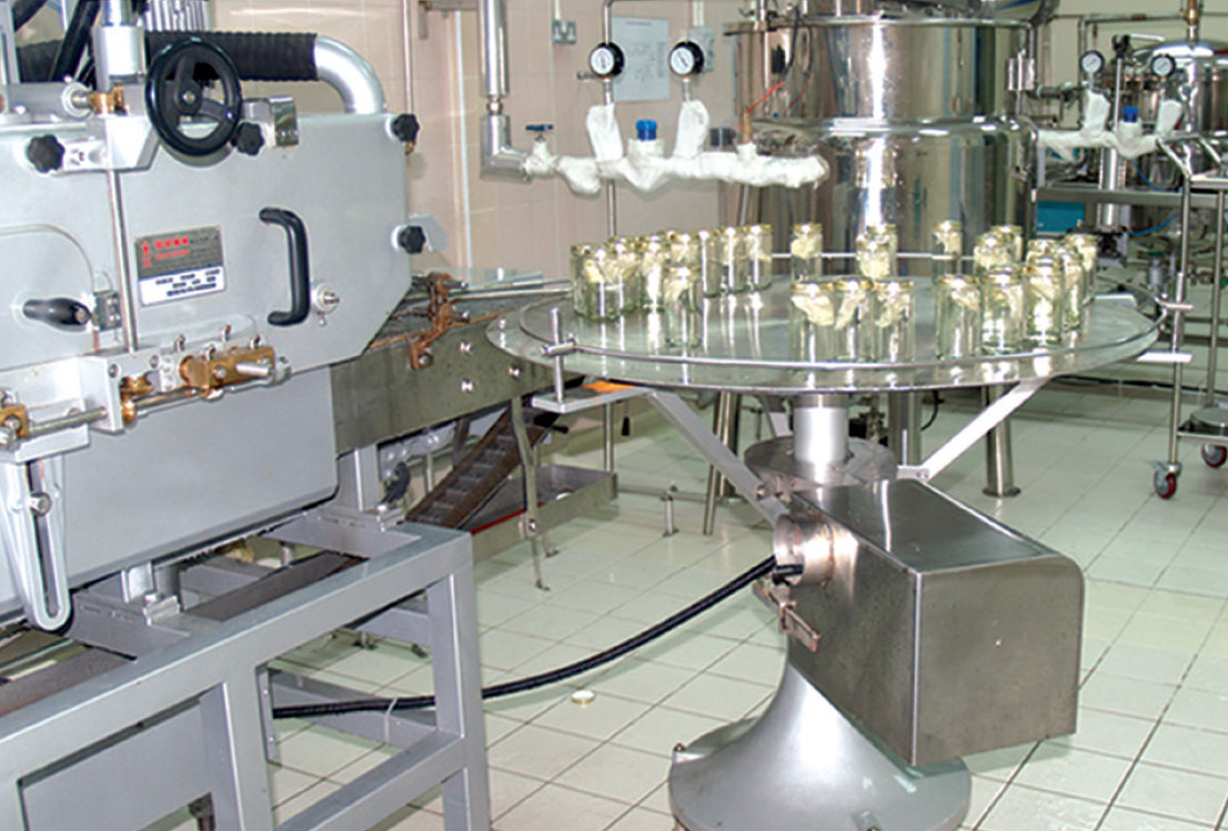 bottles are streilized to ensure hygience