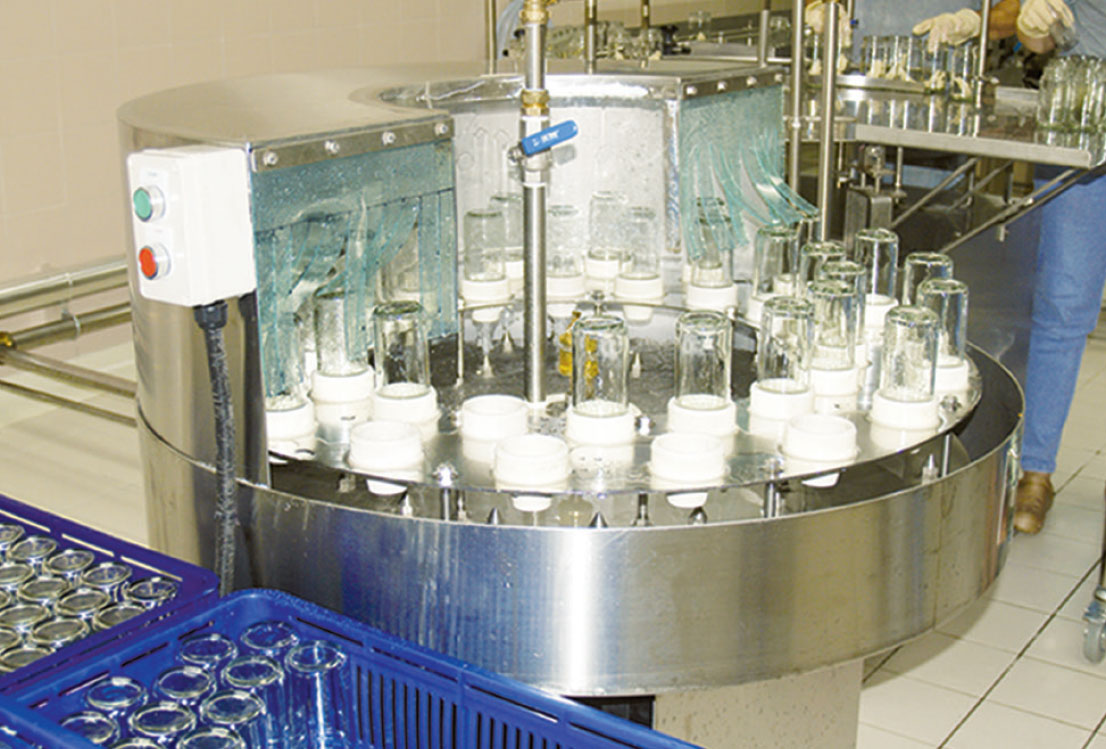 bottles are sealed tightly in vaccum